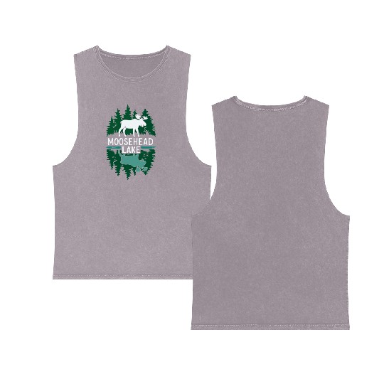 Moosehead Lake Maine. Double Sided Mineral Wash Tank Tops