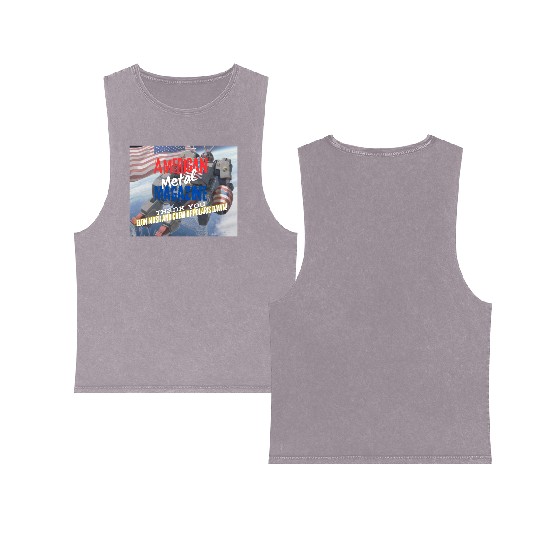 Elon Musk and Polaris Dawn crew A.M.M. 9-12 Double Sided Mineral Wash Tank Tops