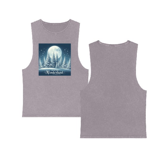 Winter Wonderland Double Sided Mineral Wash Tank Tops