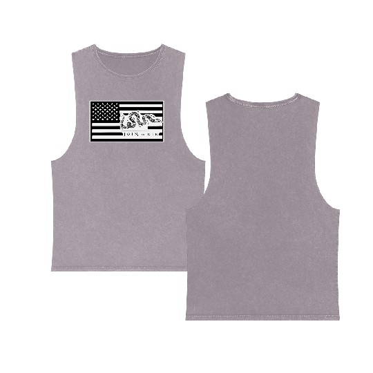 Join Or Die Flag 1776 LIKE US ON FACEBOOK # Double Sided Mineral Wash Tank Tops