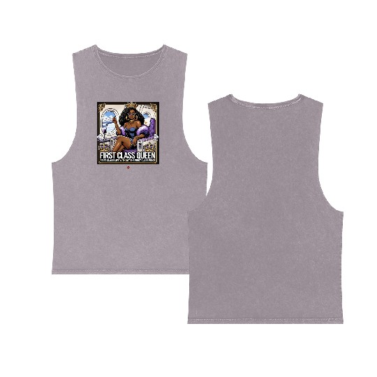 Dost I look like I fly Economy Double Sided Mineral Wash Tank Tops