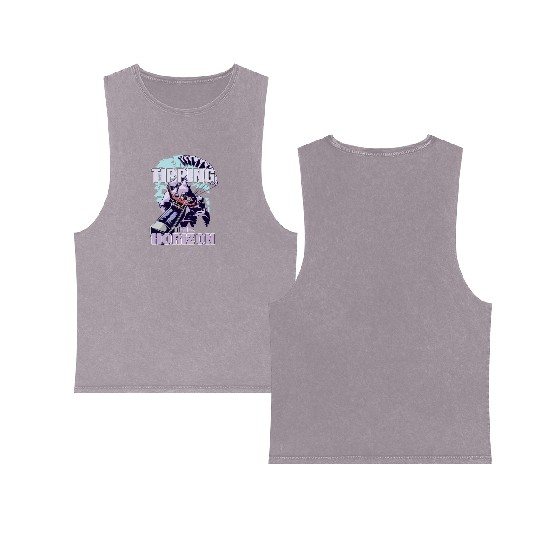 Tipping the Horizon Double Sided Mineral Wash Tank Tops