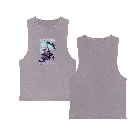 Tipping the Horizon Double Sided Mineral Wash Tank Tops