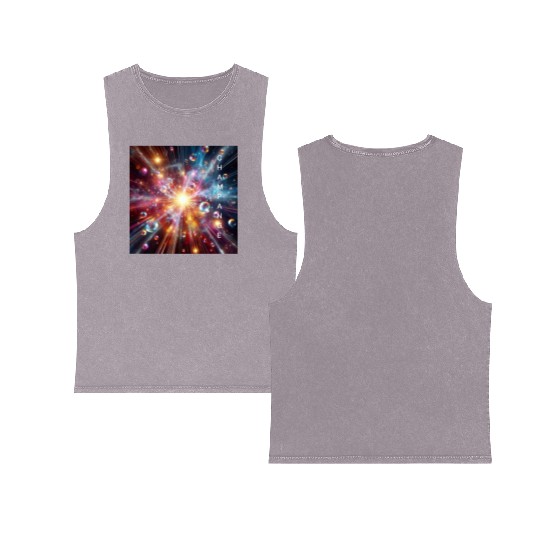 Champagne Supernova Double Sided Mineral Wash Tank Tops
