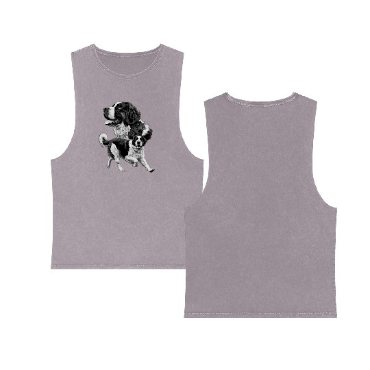 Saint Bernard Double Sided Mineral Wash Tank Tops