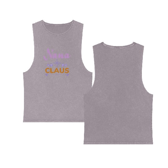 Nana Claus Double Sided Mineral Wash Tank Tops