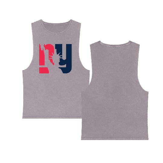 New York City Double Sided Mineral Wash Tank Tops
