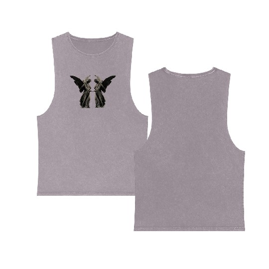 Angel Embrace Velveteent Double Sided Mineral Wash Tank Tops
