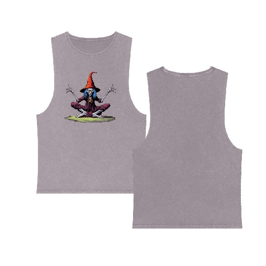 Witches Yoga Double Sided Mineral Wash Tank Tops