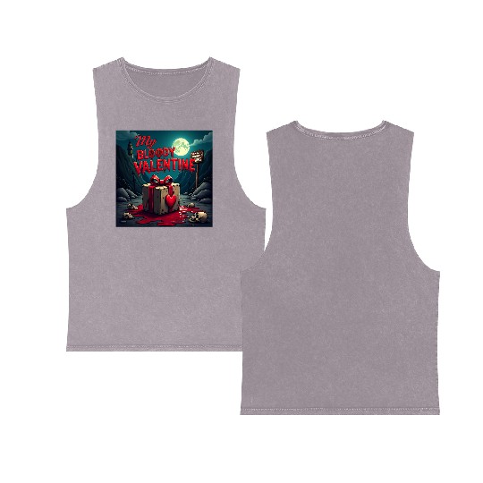 My bloody Valentine Double Sided Mineral Wash Tank Tops