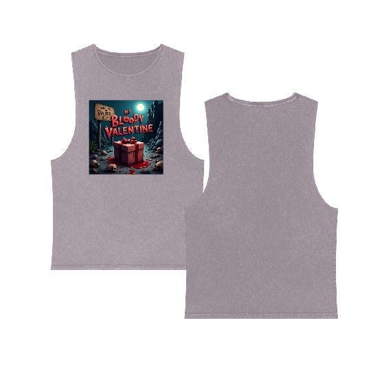 My bloody Valentine Double Sided Mineral Wash Tank Tops