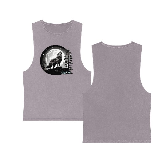 Full Moon Double Sided Mineral Wash Tank Tops