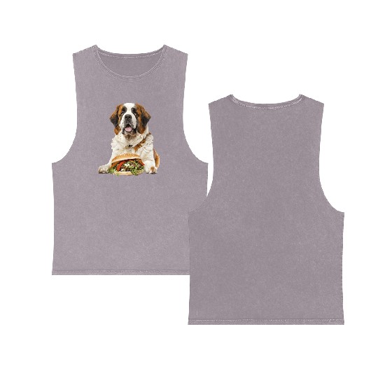 Saint Bernard Double Sided Mineral Wash Tank Tops