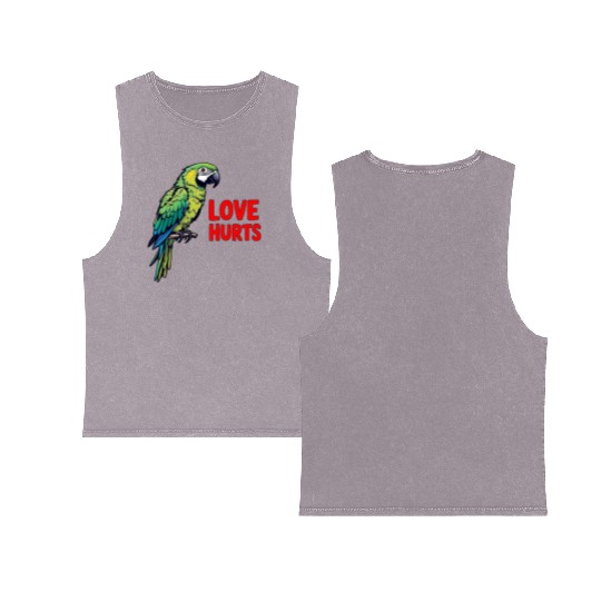 Love Hurts Double Sided Mineral Wash Tank Tops