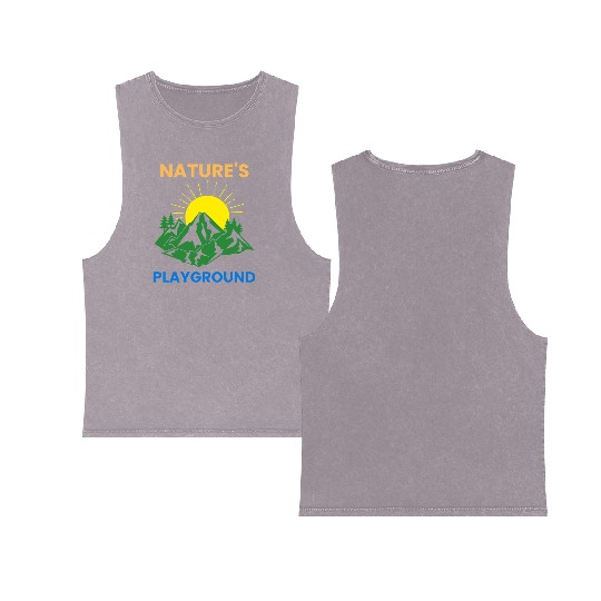 Nature's Playground Double Sided Mineral Wash Tank Tops
