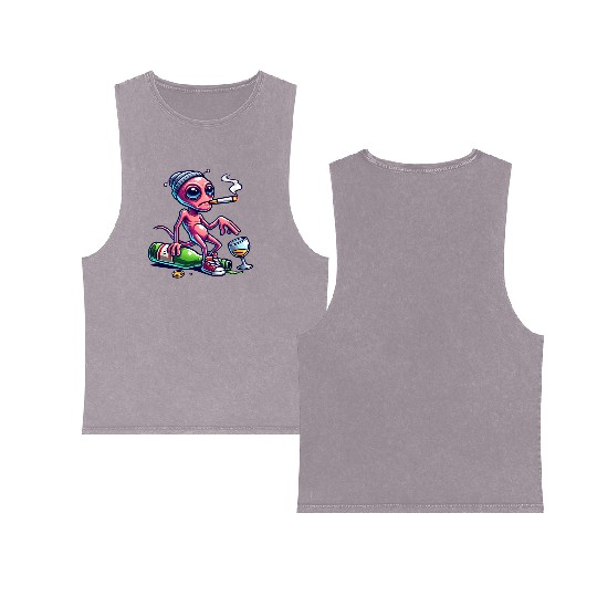 Salva Alien Double Sided Mineral Wash Tank Tops