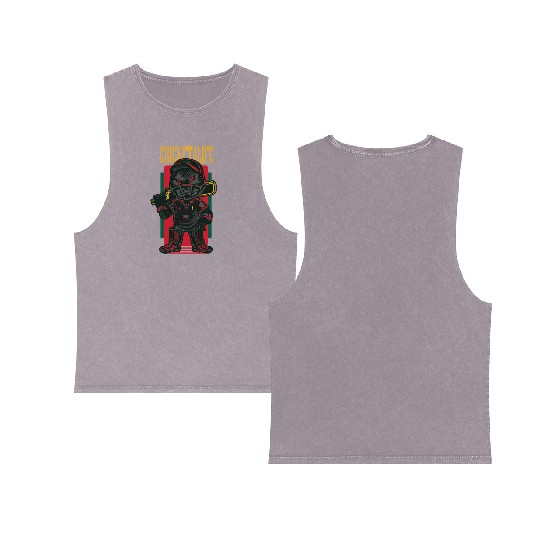 1RSN - cricket Double Sided Mineral Wash Tank Tops