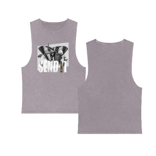 Send lawyers guns and money Double Sided Mineral Wash Tank Tops