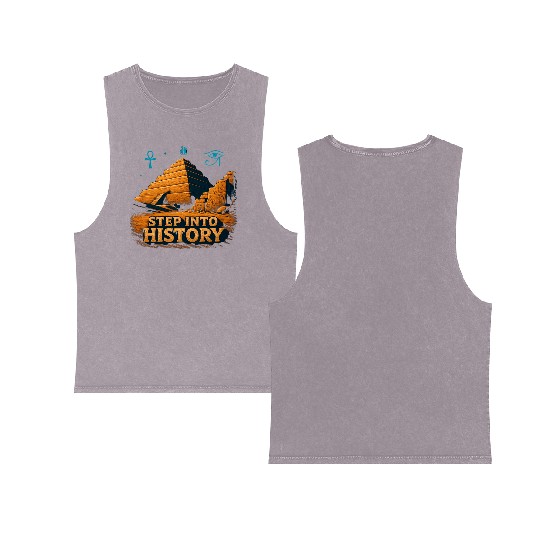 Step into History Double Sided Mineral Wash Tank Tops