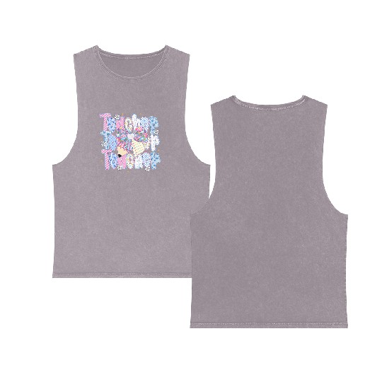 Preppy Teacher Coquette Double Sided Mineral Wash Tank Tops