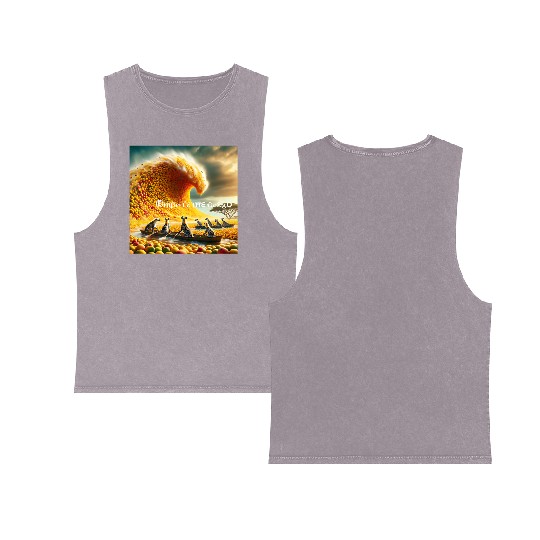 Embrace the Mango Double Sided Mineral Wash Tank Tops