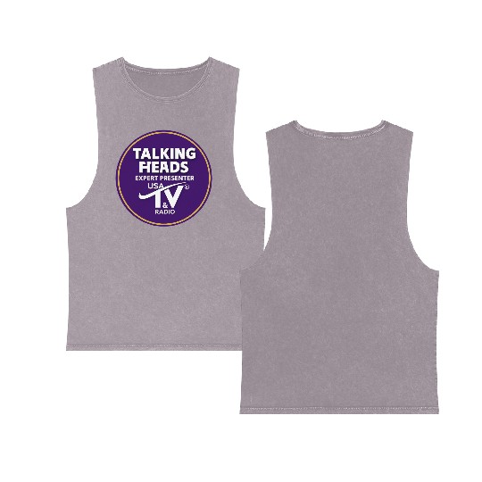 Talking Heads – Expert Presenter Series Double Sided Mineral Wash Tank Tops