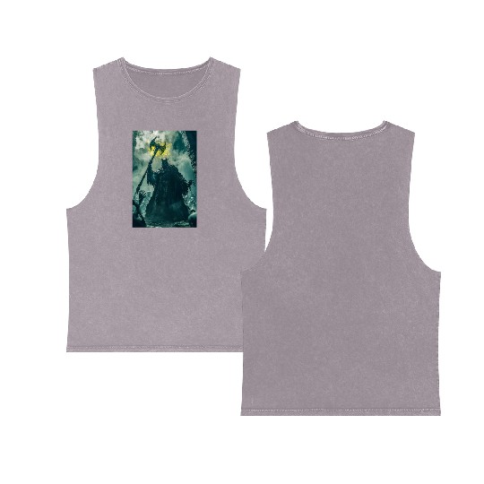 Dark Necromancer Rises Double Sided Mineral Wash Tank Tops