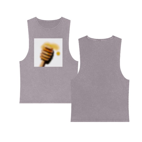 Autumn Leaves Cheerful Fall Message Double Sided Mineral Wash Tank Tops