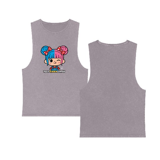 Toca Kindergarten  Double Sided Mineral Wash Tank Tops