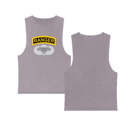 Airborne Ranger Double Sided Mineral Wash Tank Tops