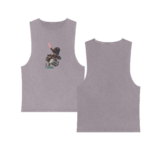 Star Wars Darth Vader as a child Double Sided Mineral Wash Tank Tops