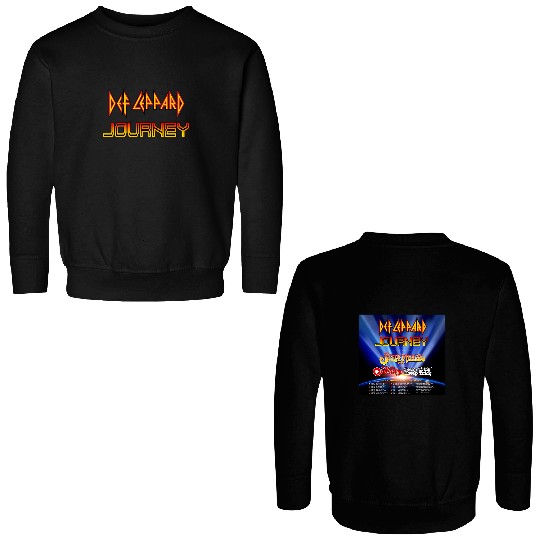 Def Leppard And Journey Tour Double Sided Sweatshirts, Def Leppard Concert Double Sided Sweatshirts, Summer Stadium Tour 2024 Double Sided Sweatshirts, Def Leppard Tour Double Sided Sweatshirts, Journey Double Sided Sweatshirts