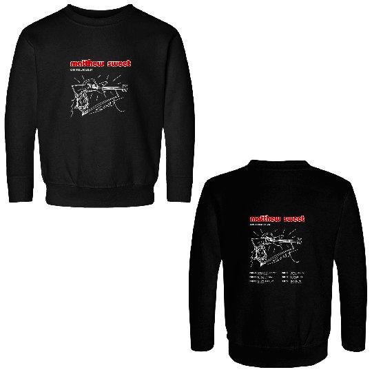 Matthew Sweet On Tour 2024 Double Sided Sweatshirts, Matthew Sweet Concert Double Sided Sweatshirts