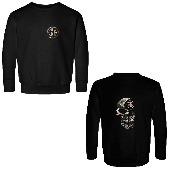 2025 Summer Men's Camo Double Sided Sweatshirts, With Sig Sauer Never Settle Double Sided Sweatshirts Unisex Double Sided Sweatshirts