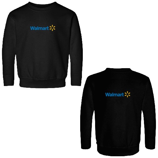 Walmart Logo Active Double Sided Sweatshirts