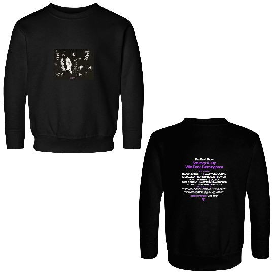 Black Sabbath Back To The Beginning 2025 Double Sided Sweatshirts