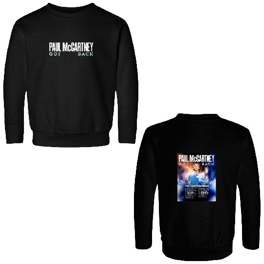 P McCartney Got Back The Tour Unisex Double Sided Sweatshirts 2025