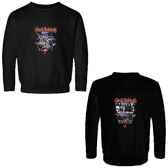Black Sabbath Back To The Beginning 2025 The Final Show reprint Double Sided Sweatshirts