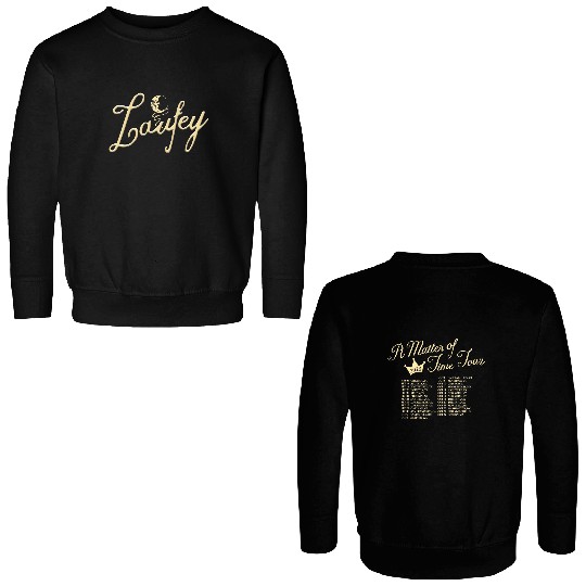 Laufey A Matter Of Time Tour Double Sided Double Sided Sweatshirts