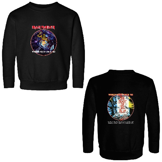 Iron Maiden Tour 83 Double Sided Sweatshirts