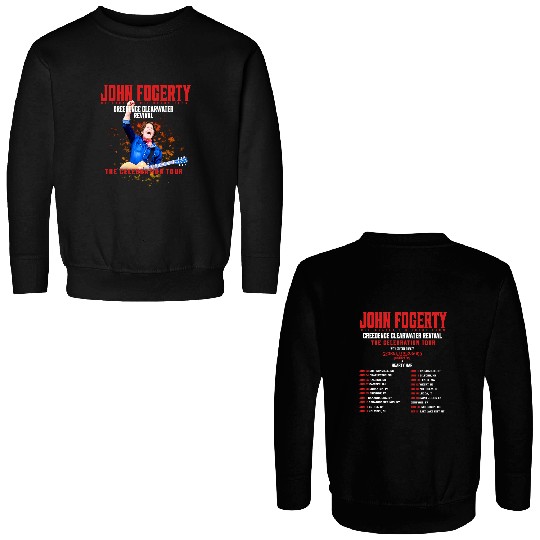 John Fogerty The Celebration Tour 2024 Double Sided Double Sided Sweatshirts