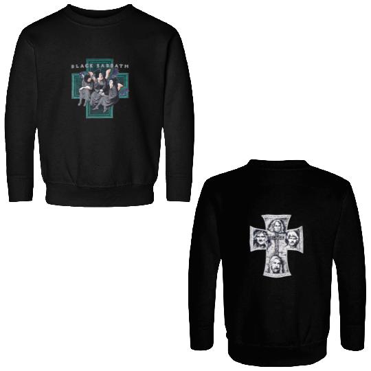 Black Sabbath Heaven and Hell Concert Double Sided Sweatshirts