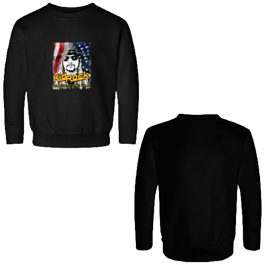 Kid Rock Bad Reputation Tour 2022 Double Sided Sweatshirts