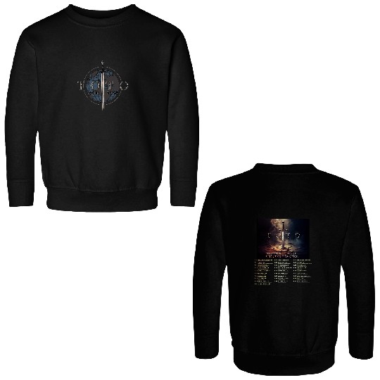 TOTO Band World Tour 2025 Double Sided Sweatshirts, TOTO Band 2025 Concert, TOTO Fan Gift, Toto Band Merch, Rock Band Toto Double Sided Sweatshirts, Toto Band 90s Vintage Double Sided Sweatshirts