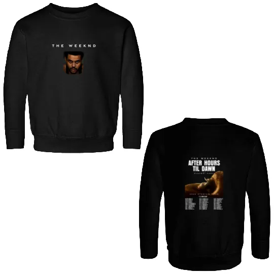 2025 Weeknds After Hours Til Dawn Tour Double Sided Sweatshirts, Weeknds Concert 2025, Weeknds Fan Double Sided Sweatshirts, Weeknds Merch, Weeknds Graphic Double Sided Sweatshirts