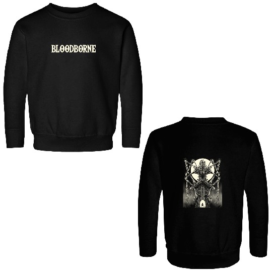 Discover Bloodborne Mark Game 2 Sides Double Sided Sweatshirts, Bloodborne The Hunters Double Sided Sweatshirts, Bloodborne Hot Game Double Sided Sweatshirts, 2024 Trendy Double Sided Sweatshirts
