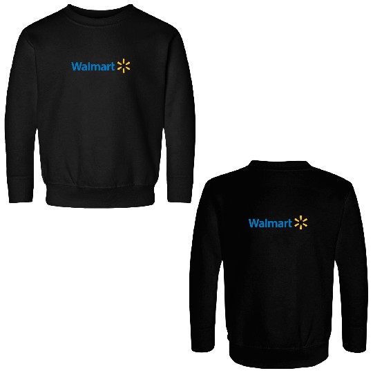 Walmart Logo Active Double Sided Sweatshirts