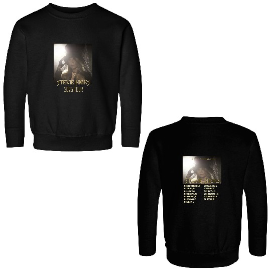Stevie Nicks 2025 Live In Concert Tour Double Sided Sweatshirts, 90s Vintage Stevie Nicks Fan Gifts, Stevie Nicks 2025 Tour Double Sided Sweatshirts, Stevie Nicks Concert Merch