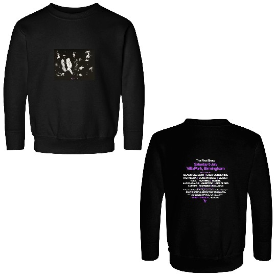 Black Sabbath Back To The Beginning 2025 Double Sided Sweatshirts