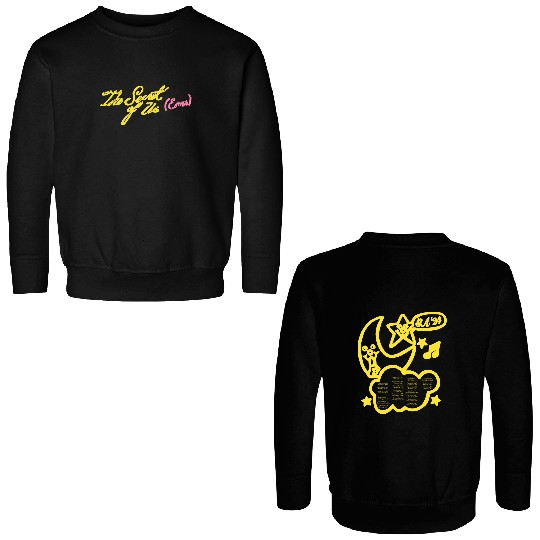 Gracie Abrams The Secret Of Us Eras Tour Double Sided Sweatshirts